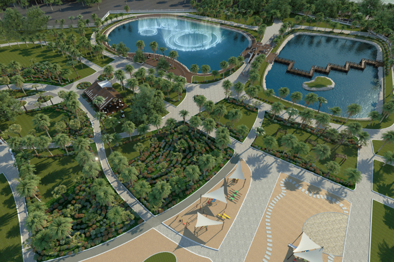 Manama S Water Garden Revamp Two Thirds Complete Attractions Time Out Bahrain